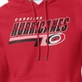 thumbnail image 3 of Men's Starter Red Carolina Hurricanes Logo Push Fleece Hoodie, 3 of 3