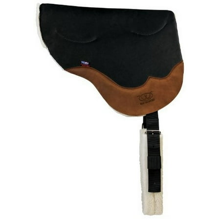 Bareback Pad - Weaver 35-9350-BK Stacy Westfall Gel Ultrasuede Bareback Pad Black