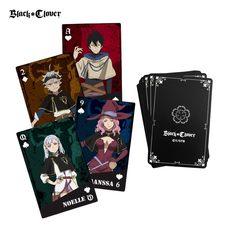 Great Eastern Entertainment Black Clover Anime Group Playing Cards