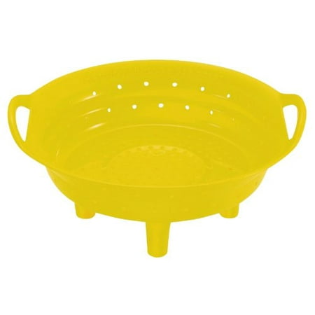 

H&B Silicone Foldable Steamer for 20cm~22cm Yellow C-8848