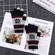 thumbnail image 5 of Kearding Guantes de Navidad con estampado de copos de nieve Espesar Invierno Piel Amigable A prueba de viento Guantes de pantalla táctil Kits de decoración para fiestas, 5 of 6
