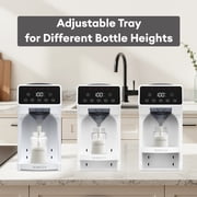 HORIGEN White Automatic Baby Formula Dispenser with App Control, Instant Heating, BPA-Free for Night Feeding