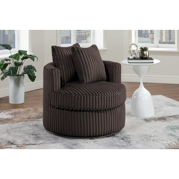 Poundex Swivel Chair