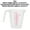 Red 500ML, variant on Aislor 250ml 500ml 1000ml Plastic Measuring Cup with Scale Kitchen Tool Measuring Jug with Scale Red 250ML 250ML