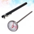 thumbnail image 3 of EeaseCA Milk Powder Thermometer Portable Feeding Bottle Thermometer Durable Water Thermometer Temperature Measuring Tool for Baby (Black), 3 of 7