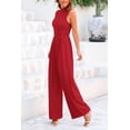 thumbnail image 4 of Mono sin mangas con cuello alto PRETTYGARDEN XL rojo, 4 of 7