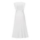 thumbnail image 5 of Vestido de playa plisado de gasa para mujer - Manga con volantes, corte ajustado, color liso, tallas S-XXL, para fiestas de verano/bodas, largo 140 cm, 5 of 7