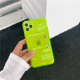 thumbnail image 1 of Funda de teléfono ins Fluorescence Sport marca etiqueta blanca para iPhone 14 13 12 11 Pro X XS MAX XR 7 8Plus funda de silicona suave transparente Capa Tan Jianjun unisex, 1 of 2