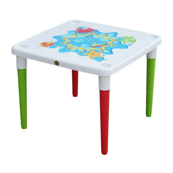 Mesa Infantil de Plástico Kiddo Diseño Aprendizaje Patas Removibles