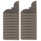 thumbnail image 3 of 20 protectores de esquinas decorativos de metal para muebles, protectores de bordes para cajas de madera., 3 of 6