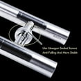 thumbnail image 6 of Gamvdout Glass Door Handles H Shape Door Pull Grab/Rod Stainless Steel Bar to Bar Door Handle for Shower Rooms Shopping Malls Offices Hole Centers, 6 of 7