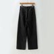 thumbnail image 3 of Gibobby Jeans pantalones de mujer Mujer Casual Heart Prints Street Loose Cargo Pantalones Bolsillos Jeans Pantalones(Negro,CH), 3 of 5