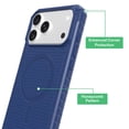 thumbnail image 3 of onn Honeycomb Dual-Layer Phone Case for iPhone 18 Pro Max / 17 Pro Max, MagSafe Compatible - Blue, 3 of 8