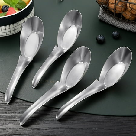 

Travelwant 2Packs Thick Heavy-weight Soup Spoons High Quality Stainless Steel Soup Spoons Table Spoons