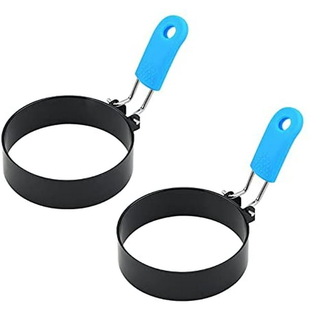 2pcs Silicon Assist Handle, Heat Resistant Cast Iron Skillet Handle Cover,  Non-slip Grip Pan Handle Sleeve, For Frying Pan, Griddle, 3 Inch  (approximately 7.6cm)