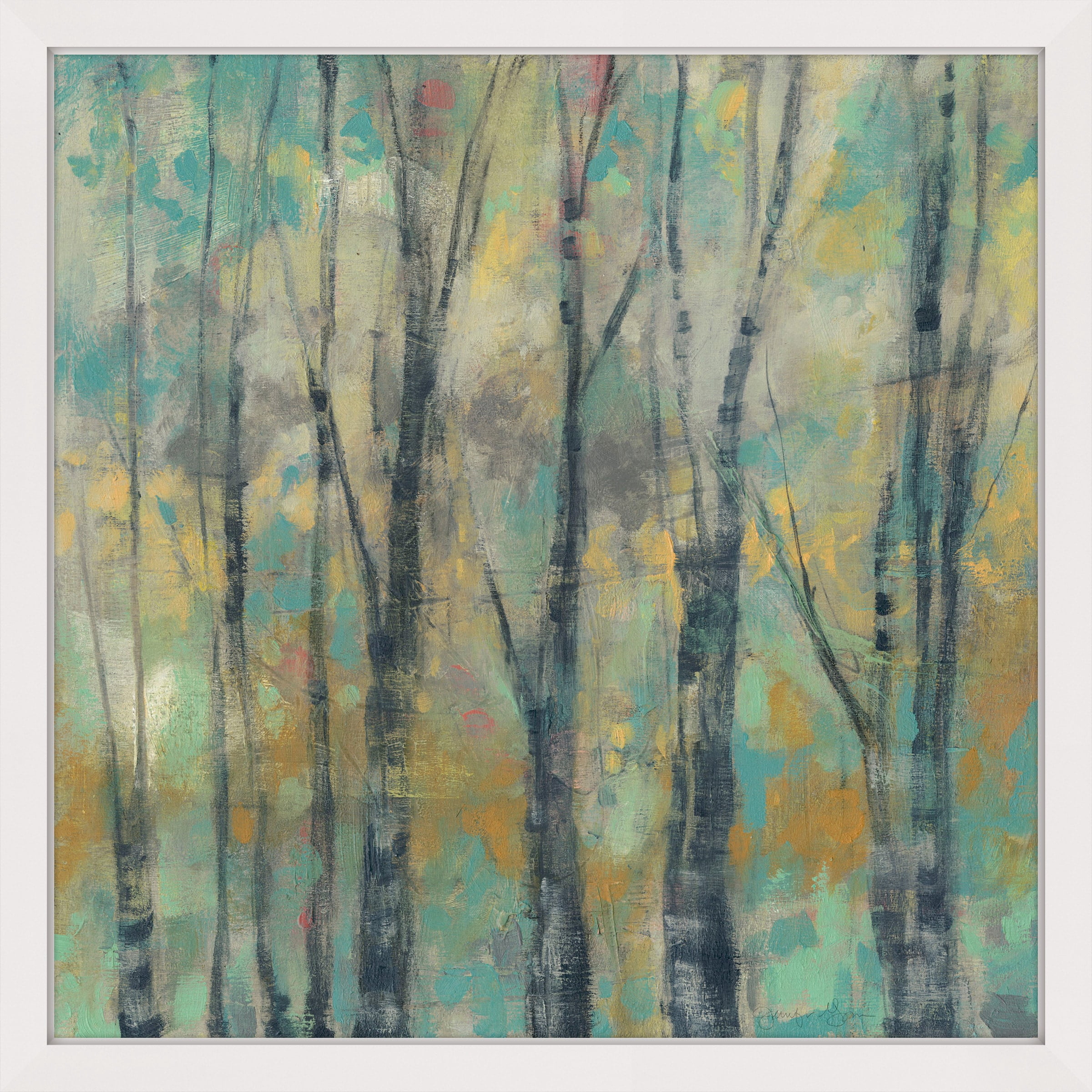 Marmont Hill "Pastel Arbor I" Framed Painting Print