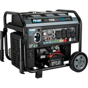 Pulsar GD10KBN 10500W Dual Fuel Home Backup Portable Inverter Generator with Wheel Kit and Electric Start RV Ready