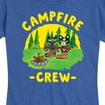 thumbnail image 3 of Pete The Cat - Campfire Crew - Women's Short Sleeve Graphic T-Shirt, 3 of 6