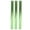 Green, variant on YAHHU Aluminum Alloy Electroplating Relay Batons Track and Field Sprint Match Batons 3 Pcs Gold - Official Size & Weight for School Sports and Professional Training