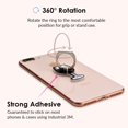 thumbnail image 3 of Velvet Caviar Cell Phone Ring Holder - Finger Ring & Stand - Improves Phone Grip Compatible with iPhone, Galaxy, 3 of 5