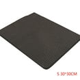 thumbnail image 1 of Pet litter Mat Double Layer Pad double layer pet Home Large Flexible EVA Washable Pet Box Pan Cushion Odorless Rug, 1 of 6