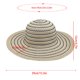 thumbnail image 2 of Sombreros de ala ancha para mujer, sombrero plegable para vacaciones en la playa, sombrero grande para protección solar y sombreado, sombrero para mujer, 2 of 5