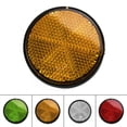 thumbnail image 4 of Bicycle Bike Round Reflector Night Cycling Safety Reflective Bike Accessory Tool, 4 of 5