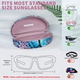thumbnail image 4 of Estuche rígido para lentes de sol Molshine con diseño de flores de cerezo, 4 of 6