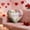 171#E, variant on 35cm Heart Shaped Floral Throw Pillow, Soft Skin Friendly Fabric, Romantic Multi Color Pattern, Versatile Decor Cushion for Couch Bed Valentine's Day Gifts and Independence Day Use