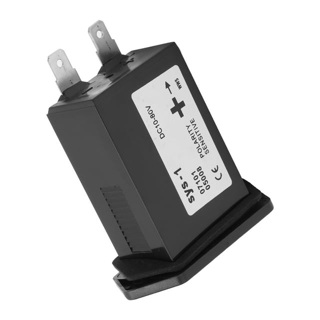 Haofy Quartz Timer,Compact Hour Gauge,SYS‑1 Mechanical Hour Meter Electronic Industrial Multifunctional Fully‑Sealed Quartz Hour Gauge