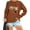 Brown, variant on KimSoong Women Halloween Pumpkin Face Graphic Long Sleeve Sweatshirts Lightweight Casual Pullover Tops