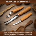 thumbnail image 3 of Kit de tallado en madera BeaverCraft S14 para cucharas, cuchillos y cinceles, 3 of 9