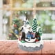 thumbnail image 5 of hermosa música de resina decorativa casa de nieve adornos navideños casa de nieve decoración para chritsmas escritorio Gloria casa de navidad, 5 of 9