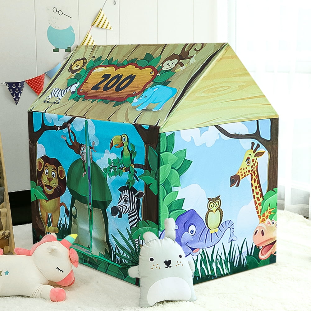 Kepooman Play Tent for Kids, Indoor Playhouse Tents with Lifelike House Design, Birthday and Christmas Toy Gift for 3, 4, 5 and 6 Year Old Children Kepooman Play Tent for Kids, Indoor Playhouse Tents with Lifelike House Design, Birthday and Christmas Toy Gift for 3, 4, 5 and 6 Year Old Children