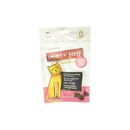 Smart n Tasty Grain libre Cat Urinary Tract Formula Dog Treats, 2,5 multi-couleurs Ounce