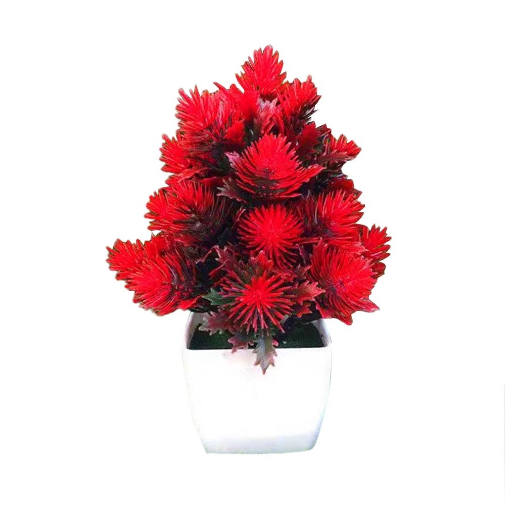 Artificial Plants Bonsai Pine Needle, Artificial House Pot