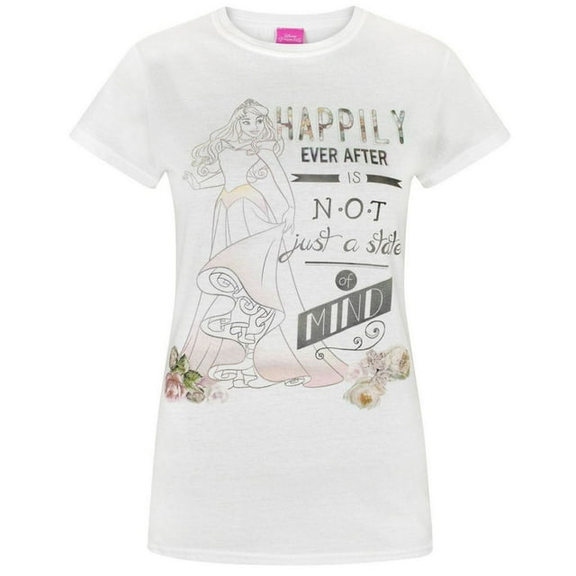 Disney Womens Sleeping Beauty Happily Ever After T-Shirt