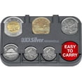 thumbnail image 1 of shiyou-Quick Silver Coin Dispenser, Coin Holder for Canadian Coins, Car Accessories for Clutter-Free Storage, Alternative to Coin Purse for Automotive Vehicles, Pockets, or Purses, Black, 1 of 4