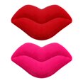 thumbnail image 1 of Masteelf - 2 almohadas de labios para sofá cama, decoración de dormitorio, almohadas de felpa para sofás, 1 of 7