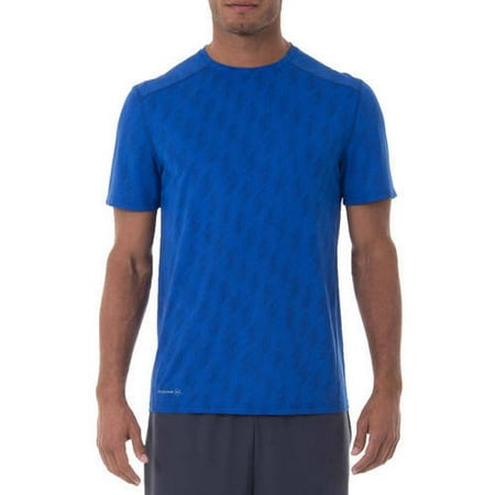 Big Men?s Printed Performance Short Sleeve Crew Neck Tee