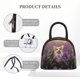 thumbnail image 4 of Disketp Dog in Lavender Flowers Bolsa Térmica para Almuerzo, Lonchera con Abertura Amplia y Gran Capacidad, Organizador Reutilizable para Mujeres, Hombres y Adultos, 4 of 6