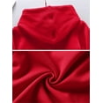 thumbnail image 5 of Toddler Hoodies Boys Fashion Fleece Pullover Hoodie Girls Boys Fashion Hoodies Kids Long Sleeve Hooded Sweatshirts with Kangaroo Pocket Red 5-6 Years, 5 of 6