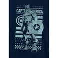 thumbnail image 3 of Captain America Boys/Girls Stars And Stripes Pull Over Hoodie, 3 of 6
