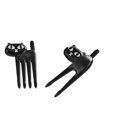 thumbnail image 4 of IFANLANDOR 6Pcs Black Cat Fruit Forks Food Picks Reusable Bento Box Dessert Snack Decorations, 4 of 8