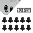 thumbnail image 6 of Black Rubber 6.35mm Audio Jack PC DVD Microphone Socket Dust Cover 10PCS, 6 of 8