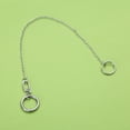 thumbnail image 3 of WINDLAND Non-Piercing Props Earrings Fake Lip Ring with Long Chain Lip Clip, 3 of 18
