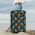 thumbnail image 4 of Uemuo Colorful Turtles Printed Washable Luggage Cover - Fashion Suitcase Protector Fits 18-32 Inch Luggage -Medium, 4 of 9