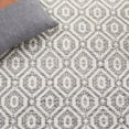 thumbnail image 6 of SAFAVIEH Marbella Fabiana Geometric Area Rug, Grey/Ivory, 5' x 8', 6 of 10