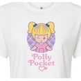 thumbnail image 3 of Polly Pocket - Retro Polly Pocket Blonde Doll - Junior's - Women's Cropped T-shirt, 3 of 5