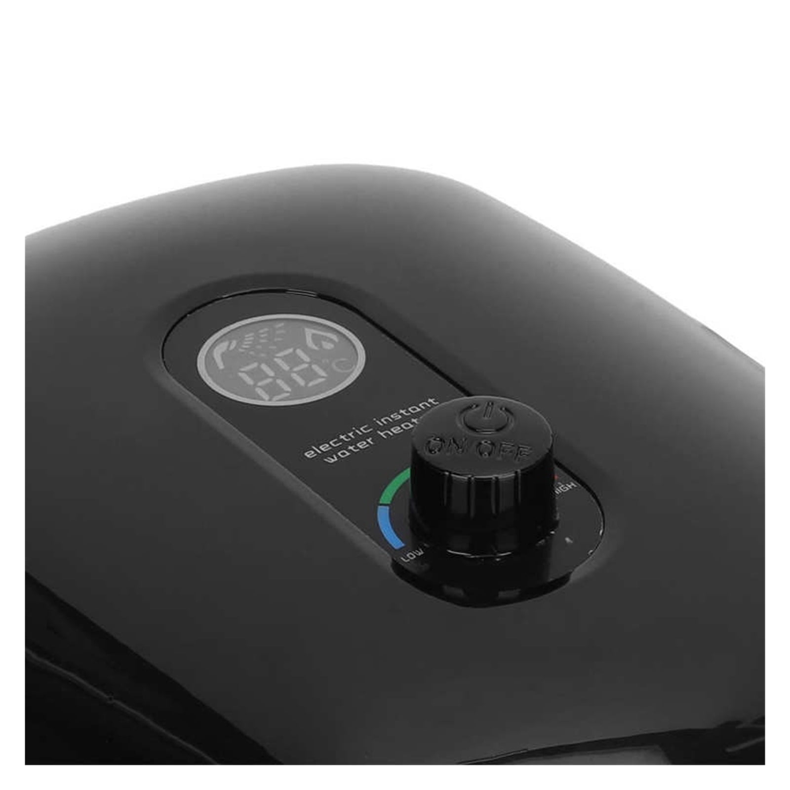 6500W Instantaneous Electric Water Heater Digital Temperature Control Instant Tankless Water Heater Shower Flow Water Heated ,Safety Protections
